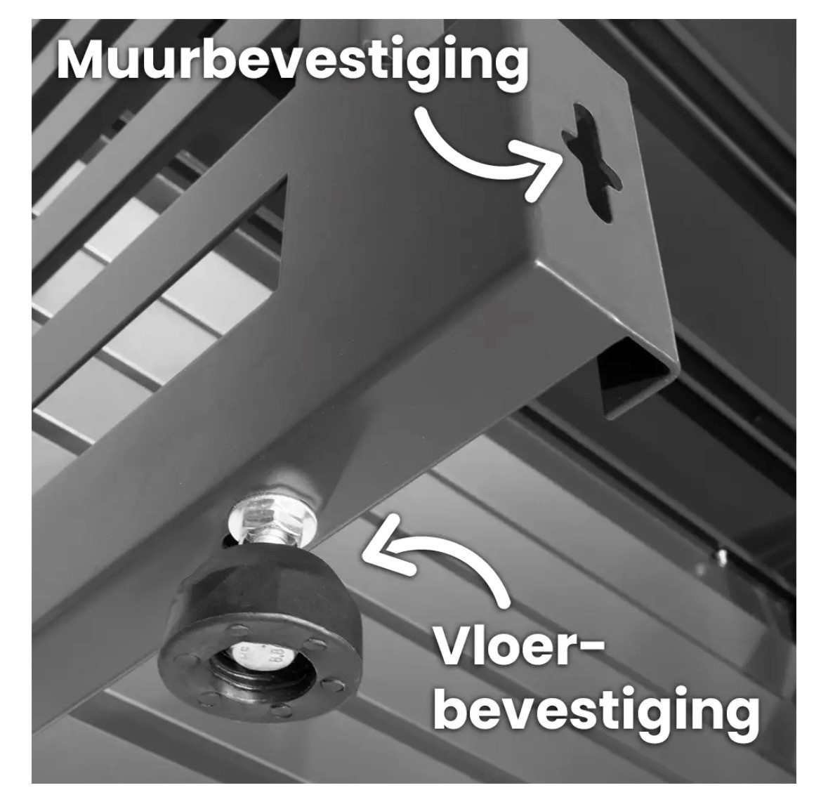 Floli Airco Cover Wit – Hoogwaardige A-Kwaliteit Aluminium Large - Afbeelding 8