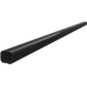 Zwarte leidinggoot 2 Meter 2000x74x55mm